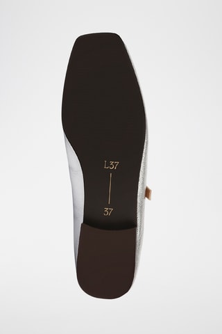 Nubuck Mary Janes Luxes Strides - Zilverkleurig 