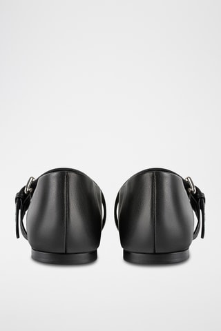 Leren Mary Jeans Forgive and Forget - Zwart