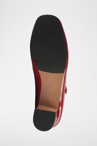 Lakleren Mary Janes met Hak Fall In Love - Rood