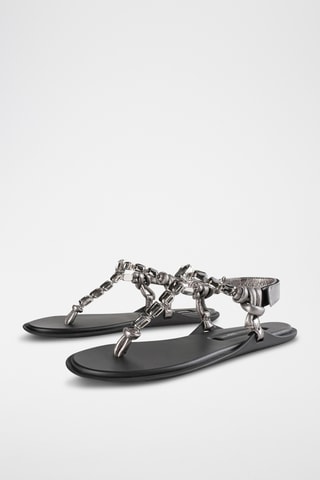 Leren Sandalen What a Girl Wants - Zwart 