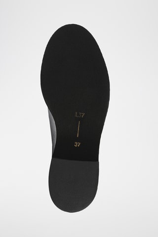 Nubuck Mocassins Cross the Line - Zilverkleurig 