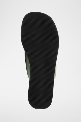 Leren Sandalen Adios - Zeegroen