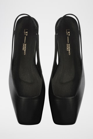 Leren Ballerina's Westcoast - Zwart