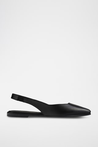 Leren Ballerina's Westcoast - Zwart