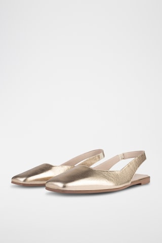 Leren Ballerina's Westcoast - Goudkleurig