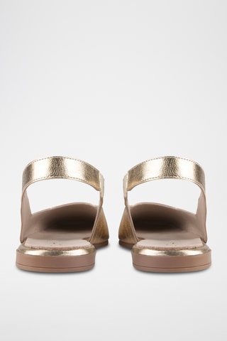 Leren Ballerina's Westcoast - Goudkleurig