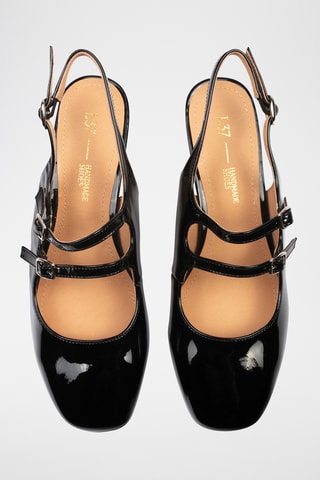 Lakleren Mary Janes met Hak Ciao Amore Ciao - Zwart