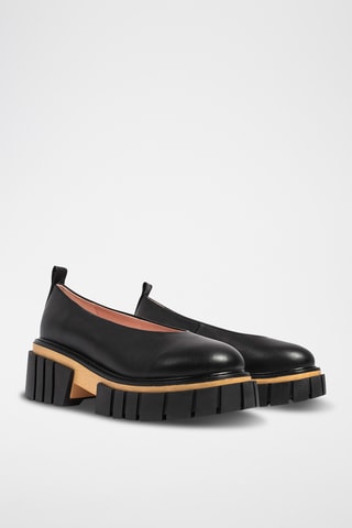 Nubuck Ballerina’s Slow Down Baby - Zwart 