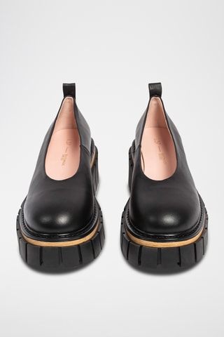 Nubuck Ballerina’s Slow Down Baby - Zwart 