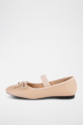 Leren Ballerina’s Under Paris Sky - Roze 