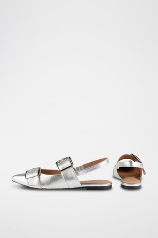 Nubuck Sandalen Rodeo Drive - Zilverkleurig 