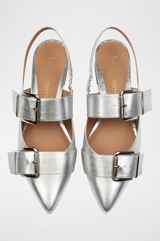 Nubuck Sandalen Rodeo Drive - Zilverkleurig 