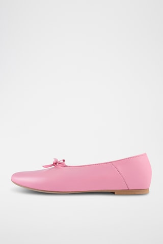 Leren Ballerina’s Find the Way - Roze 