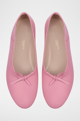Leren Ballerina’s Find the Way - Roze 