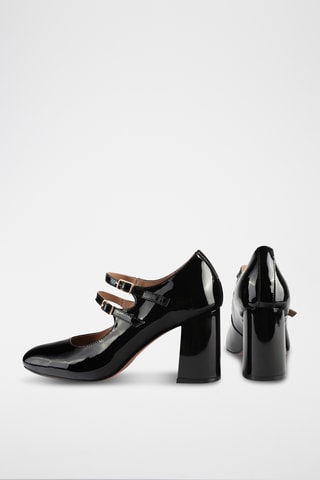 Lakleren Mary Janes met Hak Feel This Way - Zwart