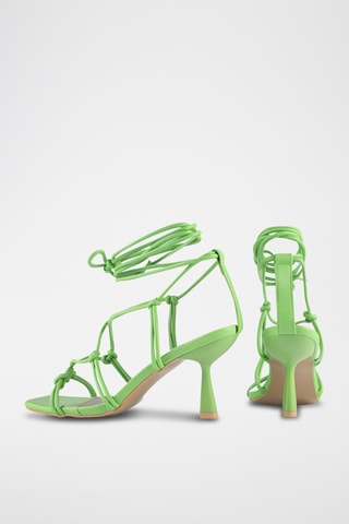 Sandalen met Hak Strong Emotions - Lichtgroen