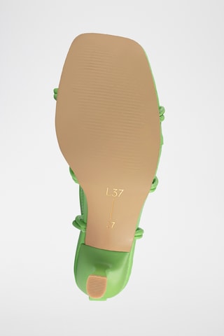 Sandalen met Hak Strong Emotions - Lichtgroen