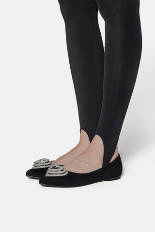 Nubuck Ballerina’s Memory of You - Zwart 