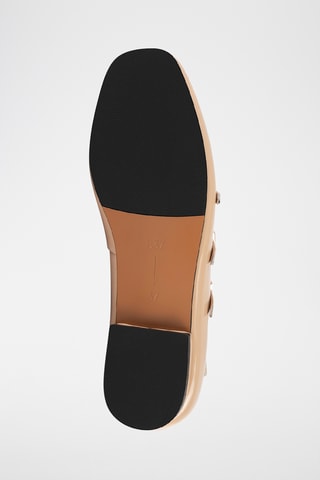 Lakleren Mary Janes Cheers - Nude