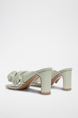 Leren Sandalen met Hak Oh Sheila - Lichtgroen