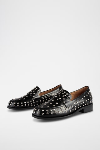 Leren Mocassins All Over Again - Zwart