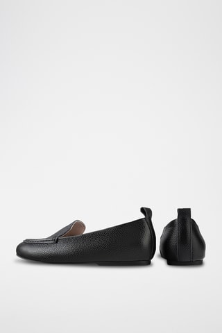 Nubuck Ballerina's No Escape - Zwart