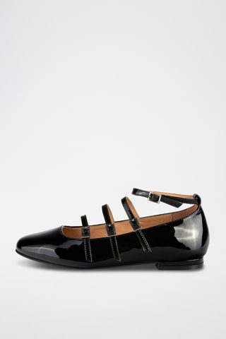 Lakleren Mary Janes Cheers - Zwart