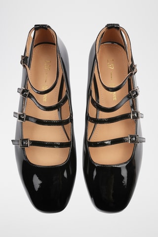 Lakleren Mary Janes Cheers - Zwart