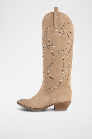 Nubuck Laarzen Flames of Love - Camel