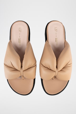 Leren Sandalen Salt Water - Beige
