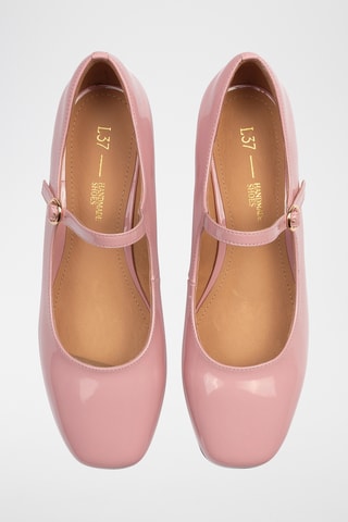 Lakleren Mary Janes met Hak Fall In Love - Roze