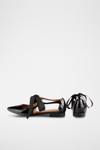 Lakleren Mary Janes Summer Break - Zwart