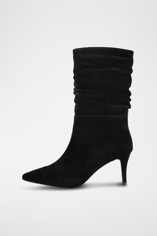 Nubuck Enkellaarzen Charming Elf - Zwart