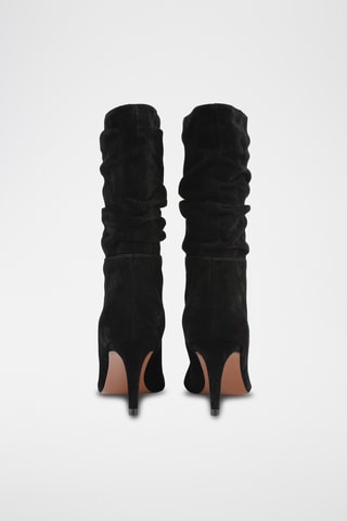 Nubuck Enkellaarzen Charming Elf - Zwart