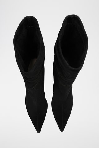 Nubuck Enkellaarzen Charming Elf - Zwart