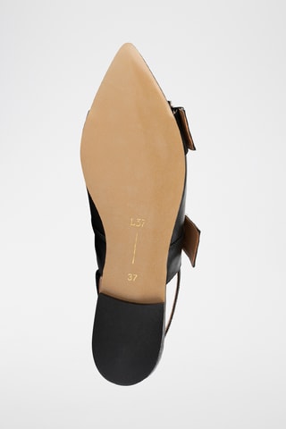 Leren Ballerina's Rodeo Drive - Zwart