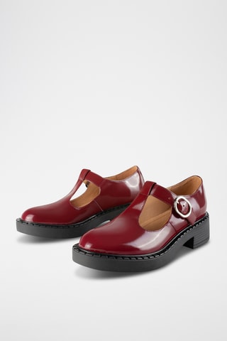 Lakleren Saloméschoenen I’m Good - Rood 