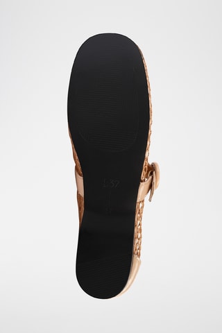Lakleren Mary Janes Spend My Day - Nude