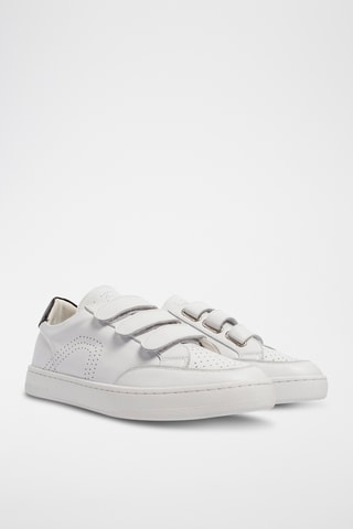 Leren Sneakers Hold On - Wit