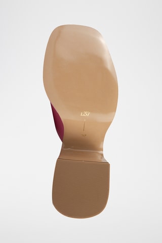 Leren Platform Muiltjes Los Amores - Roze