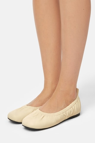 Leren Ballerina’s Long Story Short - Nude