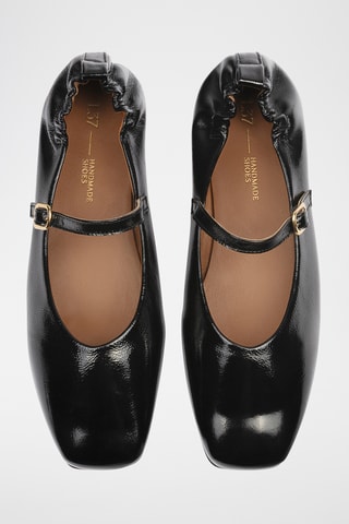 Nubuck Mary Janes Luxes Strides - Zwart