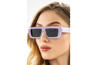 Lunettes de soleil mixte - Catégorie 3 - Gris et violet