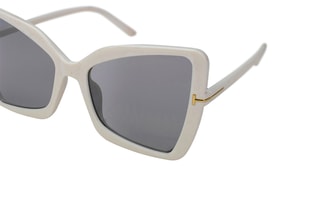 Lunettes de soleil mixte - Catégorie 3 - Blanc
