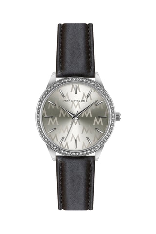 Montre à quartz en cuir - Marc Malone