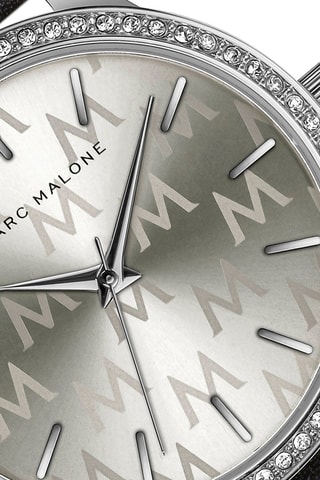 Montre à quartz en cuir - Marc Malone