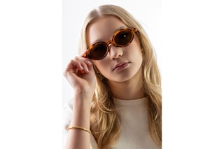 Lunettes de soleil femme - Noir et marron