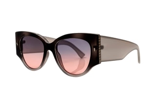 Lunettes de soleil femme - Marron et rose