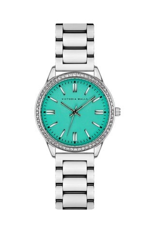Montre à quartz en acier - Argenté