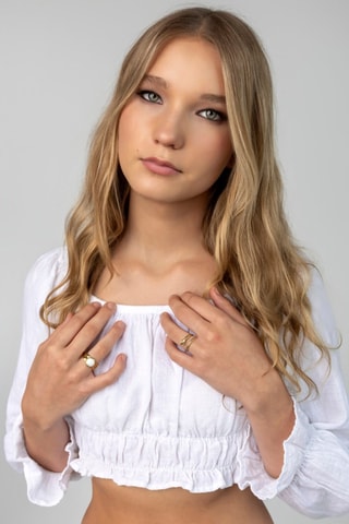 Bague - Plaqué or jaune